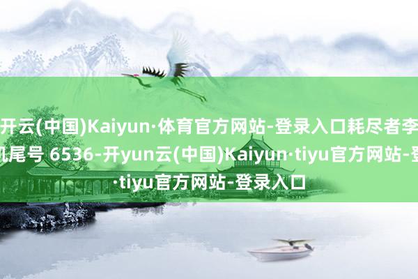 开云(中国)Kaiyun·体育官方网站-登录入口耗尽者李**（手机尾号 6536-开yun云(中国)Kaiyun·tiyu官方网站-登录入口